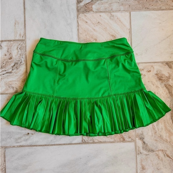 EUC | JoFit Knife Pleat Skort 14.5” | Vivid Green | Size:XS 🎾⛳️ - Picture 6 of 16